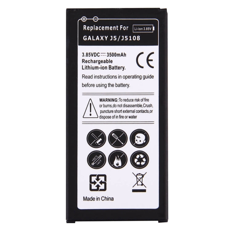 For Galaxy J5 (2016) / J510 3500mAh Rechargeable Li-ion Battery - For Samsung by buy2fix | Online Shopping UK | buy2fix