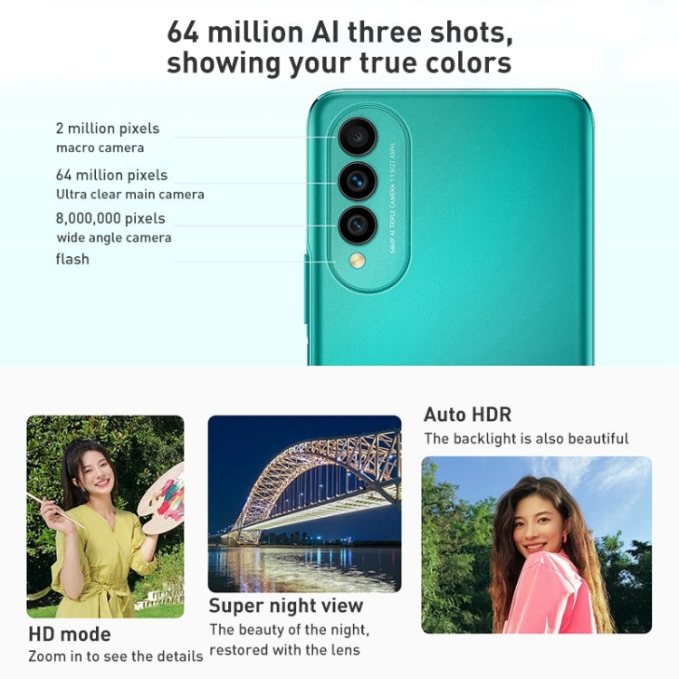 HUAWEI nova 10z 128GB CHA-AL80, 64MP Cameras, China Version, Triple Back Cameras, Side Fingerprint Identification, 6.6 inch HarmonyOS 2.0 Octa Core, Network: 4G, OTG, Not Support Google Play(Black) - Huawei Mate & P by Huawei | Online Shopping UK | buy2fix