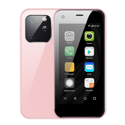 SOYES XS13, 1GB+8GB, 2.5 inch MTK6580 Quad Core up to 1.3GHz, Bluetooth, WiFi, FM, Network: 3G, Dual SIM(Pink) - SOYES by SOYES | Online Shopping UK | buy2fix