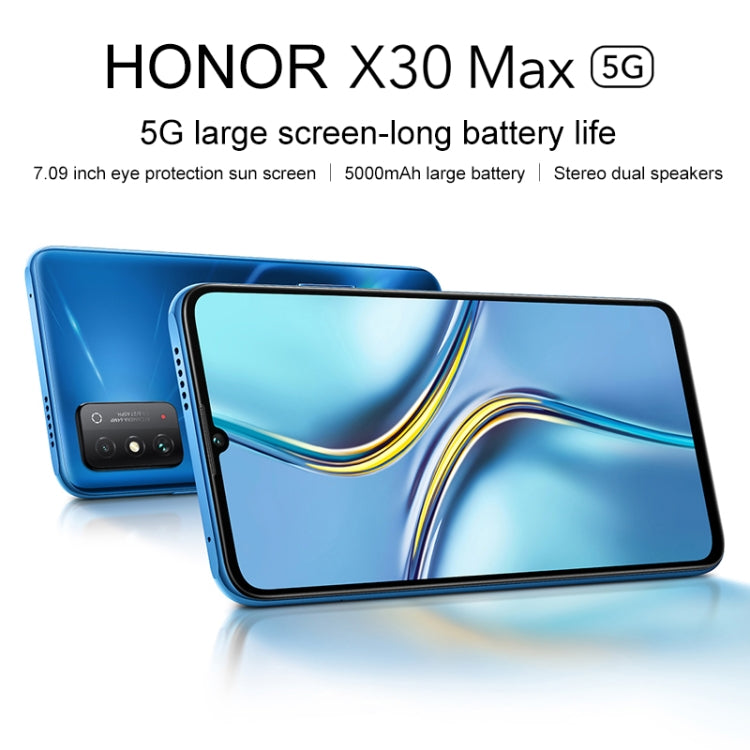 Honor X30 Max 5G KKG-AN70, 64MP Cameras, 8GB+256GB, China Version - Honor by Huawei | Online Shopping UK | buy2fix