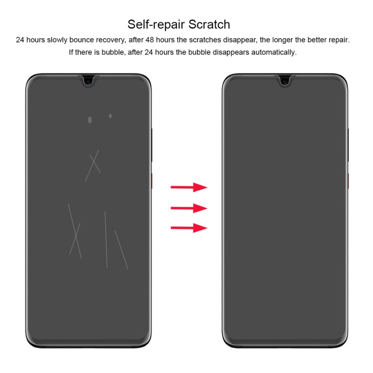 ENKAY Hat-Prince 0.1mm 3D Full Screen Protector Explosion-proof Hydrogel Film for Huawei P30 Lite - Mobile Accessories by ENKAY | Online Shopping UK | buy2fix