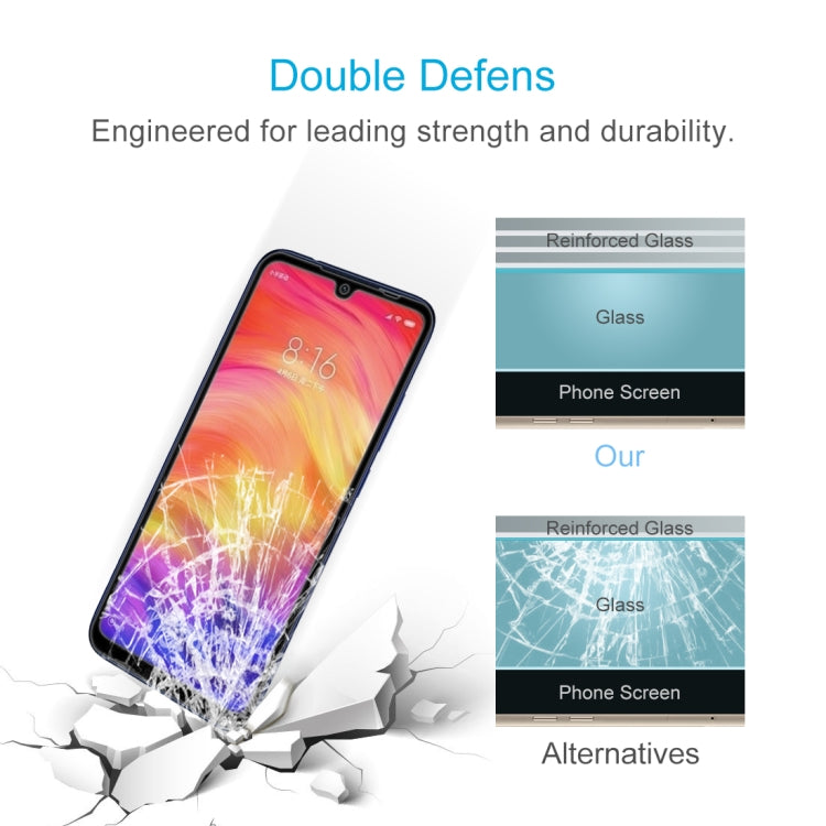 9H 9D Full Screen Tempered Glass Screen Protector for Xiaomi Redmi Note 7(Black) - Xiaomi Accessories by buy2fix | Online Shopping UK | buy2fix