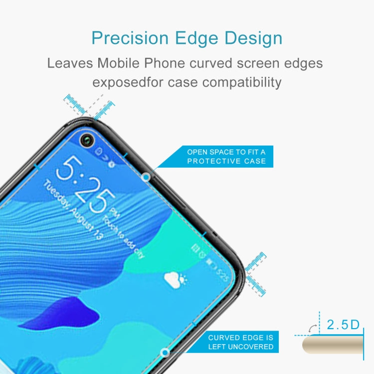 For Huawei Nova 5T 0.26mm 9H 2.5D Tempered Glass Film - Mobile Accessories by DIYLooks | Online Shopping UK | buy2fix