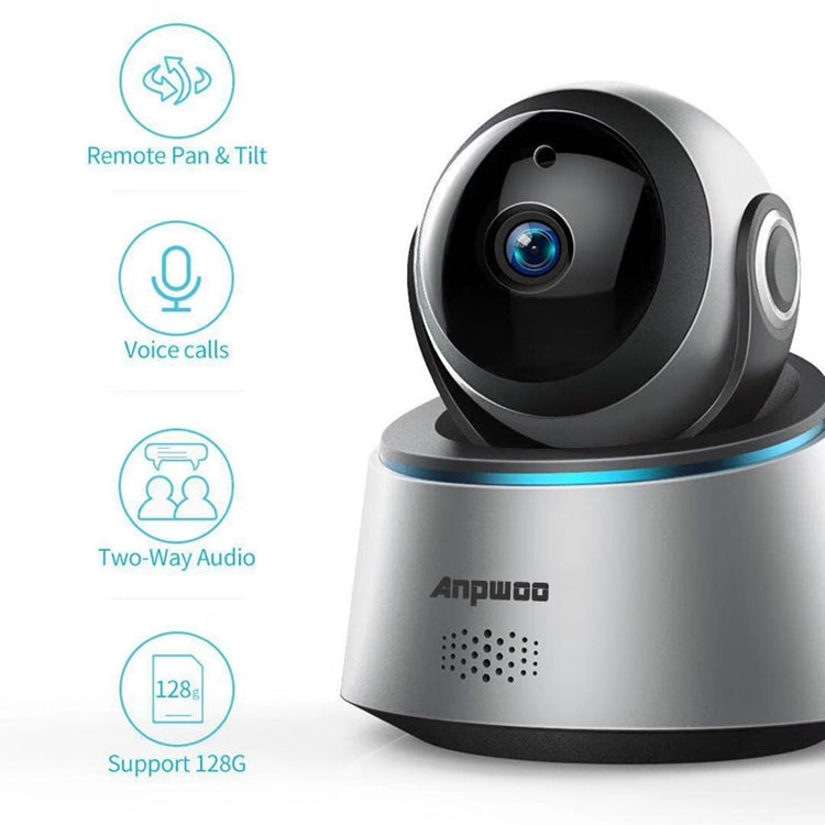 Anpwoo Astronaut 2.0MP 1080P 1/3 inch CMOS HD WiFi IP Camera, Support Motion Detection / Night Vision - Security by Anpwoo | Online Shopping UK | buy2fix