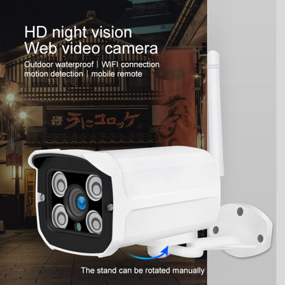 Q8 1080P HD Wireless IP Camera, Support Motion Detection & Infrared Night Vision & TF Card, UK Plug - Security by buy2fix | Online Shopping UK | buy2fix