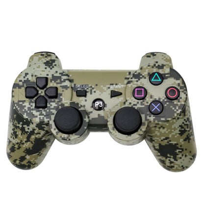 Snowflake Button Wireless Bluetooth Camouflage Gamepad Game Controller for PS3 - Gamepads by buy2fix | Online Shopping UK | buy2fix