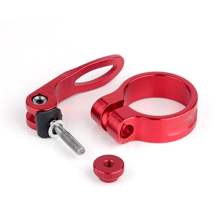 GUB CX-18 31.8mm Aluminum Ultralight Bicycle Seat Post Clamp(Red) - Pipe clamps by GUB | Online Shopping UK | buy2fix