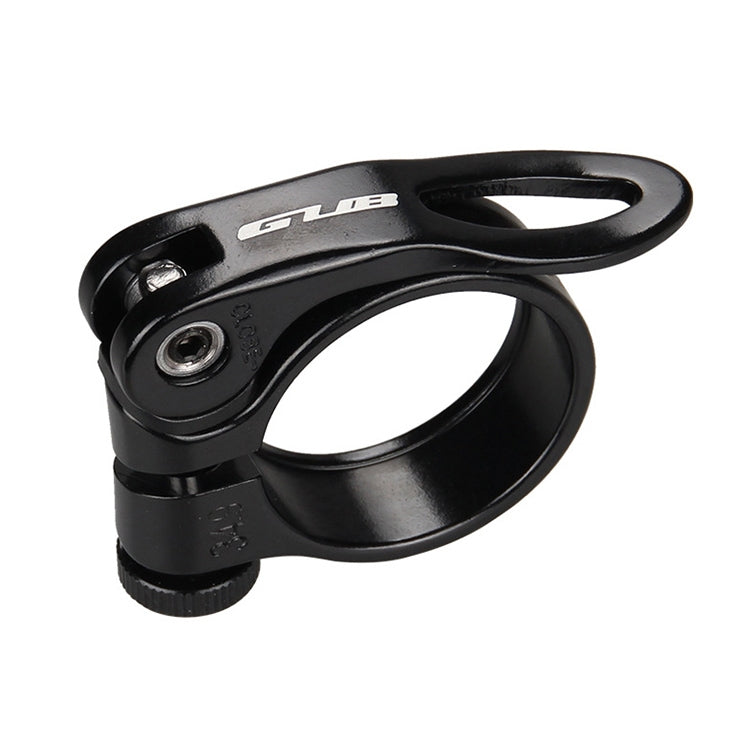 GUB CX-49 34.9mm Aluminum Ultralight Bicycle Seat Post Clamp(Black) - Pipe clamps by GUB | Online Shopping UK | buy2fix