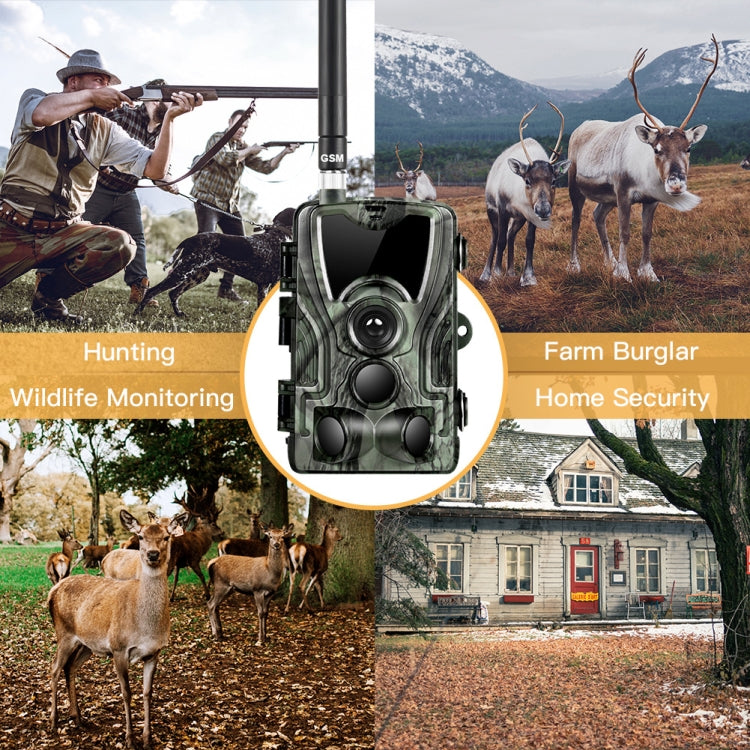 HC801G 3G WCDMA Waterproof IP66 IR Night Vision Security Hunting Trail Camera, 120 Degree PIR Angle - Hunting Cameras by buy2fix | Online Shopping UK | buy2fix