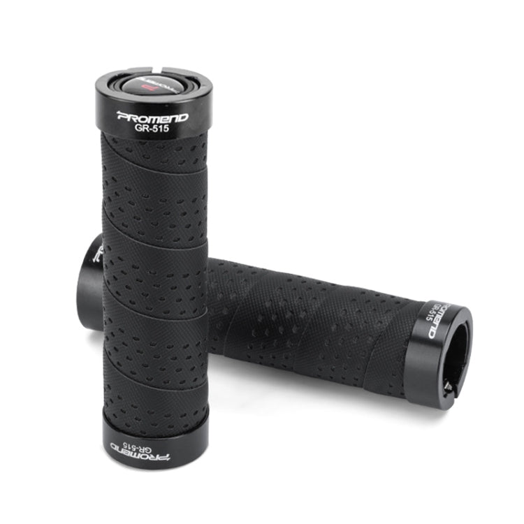 PROMEND GR-515 1 Pair Shock-absorbing Anti-skid Mountain Bike Grips Cover (Black) - Bicycle Grips by PROMEND | Online Shopping UK | buy2fix