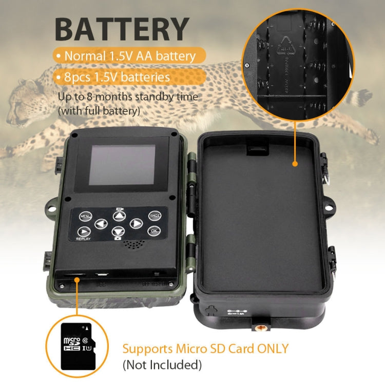 HC801LTE 4G EU Version Waterproof IP65 IR Night Vision Security 16MP Hunting Trail Camera, 120 Degree Angle - Hunting Cameras by buy2fix | Online Shopping UK | buy2fix