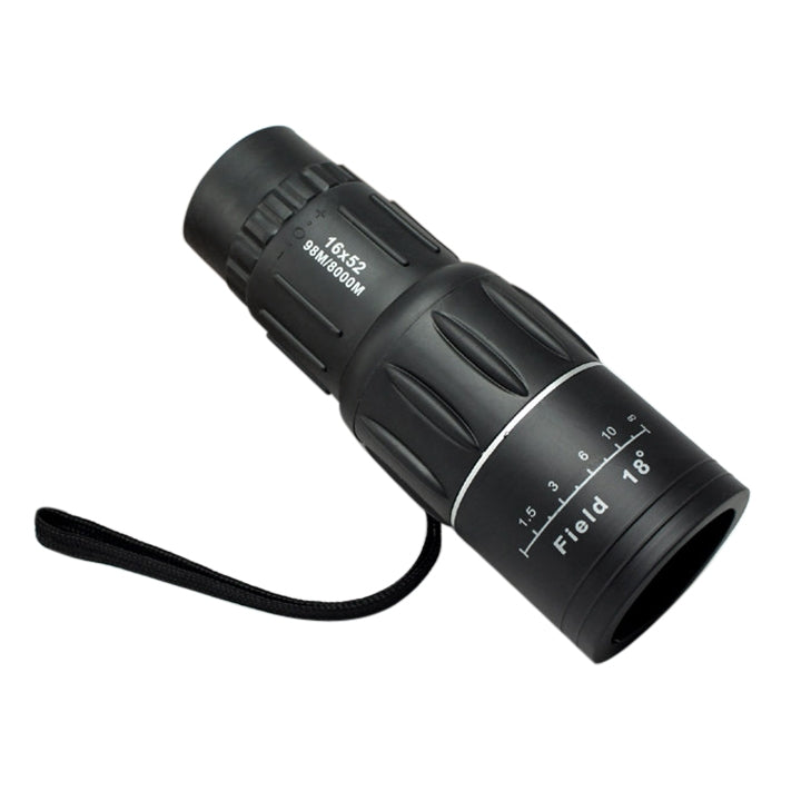 16x52 Portable Professional High Times High Definition Dual Focus Zoom Monocular Telescope - Monocular Binoculars by Zoom | Online Shopping UK | buy2fix