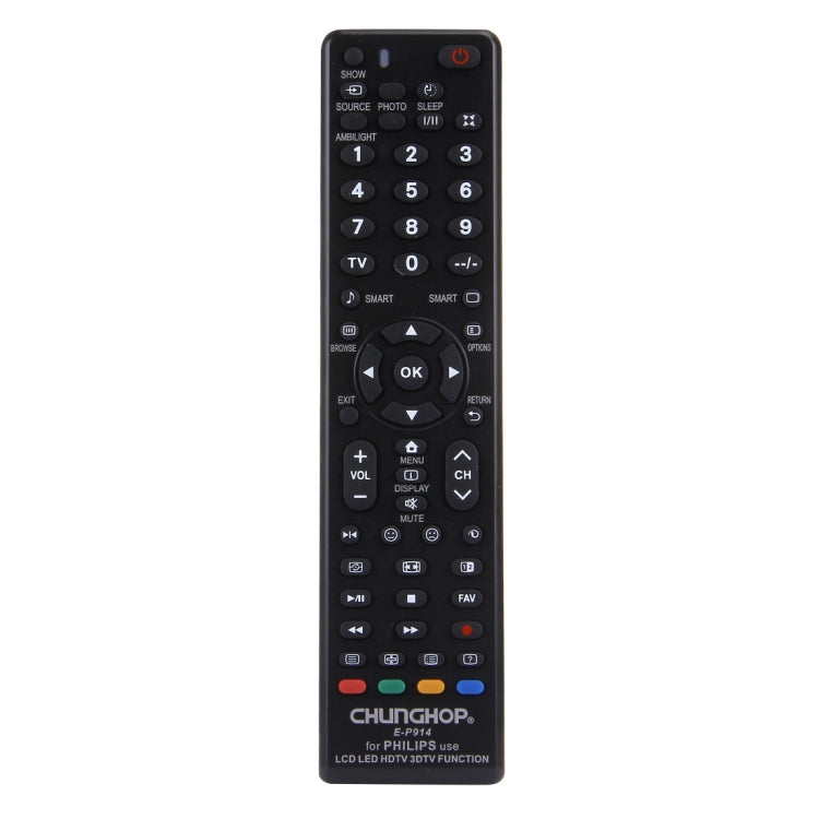 CHUNGHOP E-P914 Universal Remote Controller for PHILIPS LED LCD HDTV 3DTV - Consumer Electronics by CHUNGHOP | Online Shopping UK | buy2fix