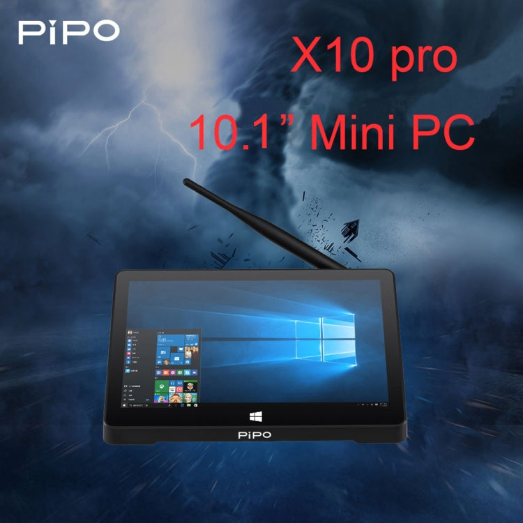 PiPo X10 Pro TV Box Style Tablet Mini PC, 6GB+64GB, 5000mAh Battery, 10.1 inch Windows 10 Intel Intel Celeron Processor N4020 Quad Core up to 2.8Ghz, Support TF Card & Bluetooth & WiFi & LAN & HDMI - Windows Mini PCs by PiPo | Online Shopping UK | buy2fix