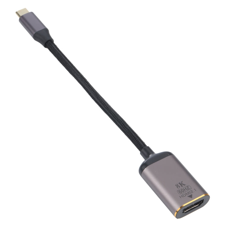 8K 60Hz HDMI Female to USB-C / Type-C Male Adapter Cable - Computer & Networking by buy2fix | Online Shopping UK | buy2fix