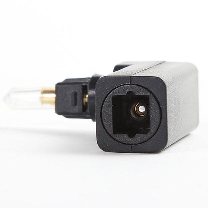 EMK 360 Degree Male to Female Conversion Head Optical Fiber Adapter Audio Adapter -  by EMK | Online Shopping UK | buy2fix
