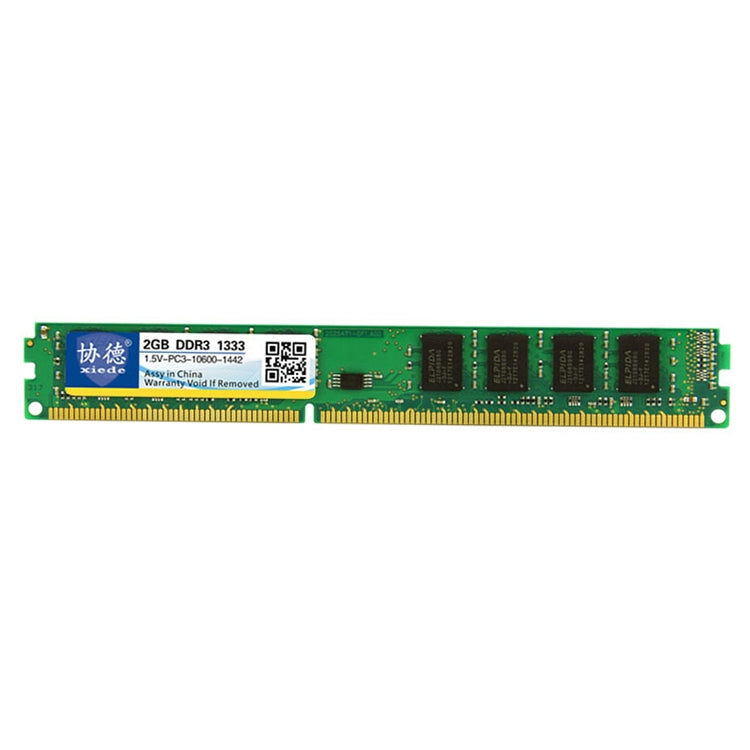 XIEDE X030 DDR3 1333MHz 2GB 1.5V General Full Compatibility Memory RAM Module for Desktop PC - RAMs by XIEDE | Online Shopping UK | buy2fix