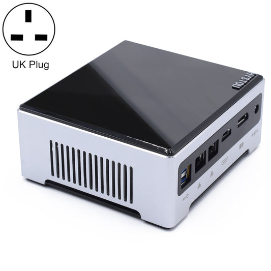 HYSTOU M5 Windows 7/8/10 / WES7/10/Linux System Mini PC, Intel Core i7-10750H 6 Core 12 Threads up to 5.0GHz, 32GB RAM+1TB SSD+1TB HDD, UK Plug - Windows Mini PCs by HYSTOU | Online Shopping UK | buy2fix