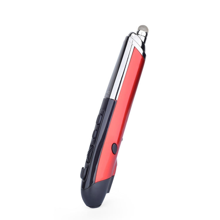 PR-08 6-keys Smart Wireless Optical Mouse with Stylus Pen & Laser Function (Red) - Computer & Networking by buy2fix | Online Shopping UK | buy2fix