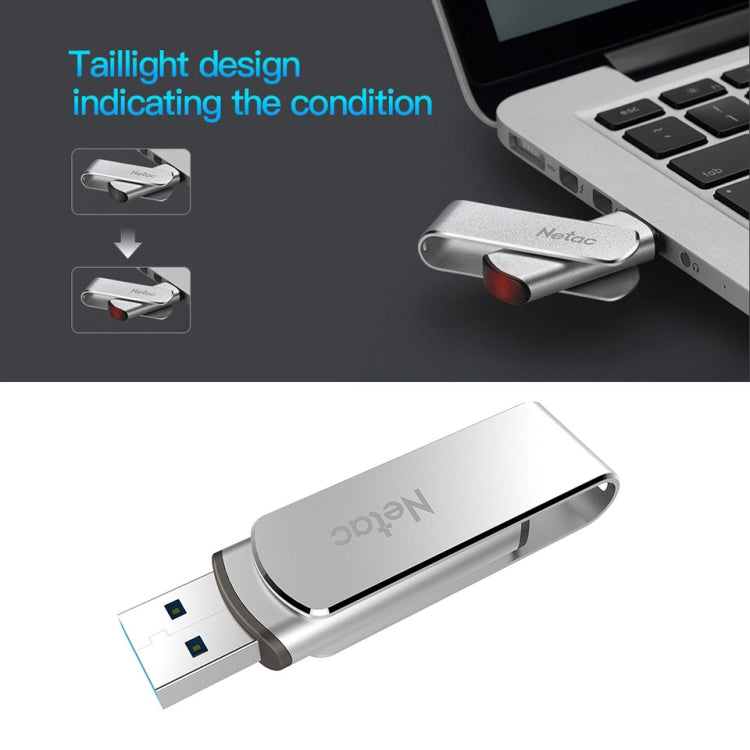 Netac U388 32GB USB 3.0 Twister Secure Encryption Flash Disk - USB Flash Drives by Netac | Online Shopping UK | buy2fix