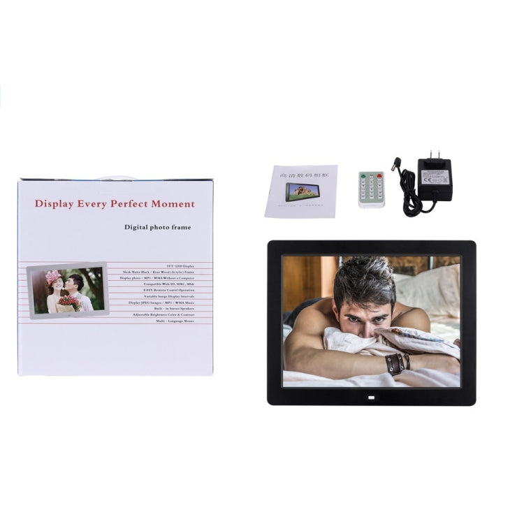 21.5 inch IPS Digital Photo Frame Electronic Photo Frame Advertising Machine Support 1080P HDMI(Black) - Consumer Electronics by buy2fix | Online Shopping UK | buy2fix