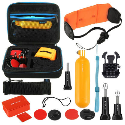 PULUZ 14 in 1 Surfing Accessories Combo Kits with EVA Case (Bobber Hand Grip + Floaty Sponge + Quick Release Buckle + Surf Board Mount + Floating Wrist Strap + Safety Tethers Strap + Storage Bag ) for GoPro, Insta360, DJI and Other Action Cameras -  by PULUZ | Online Shopping UK | buy2fix