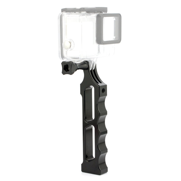 PULUZ Aluminum Alloy Tactical Hand Holder Grip for DJI Osmo Action, GoPro NEW HERO /HERO7 /6 /5 /5 Session /4 Session /4 /3+ /3 /2 /1, Xiaoyi and Other Action Cameras(Black) - Diving Accessories by PULUZ | Online Shopping UK | buy2fix