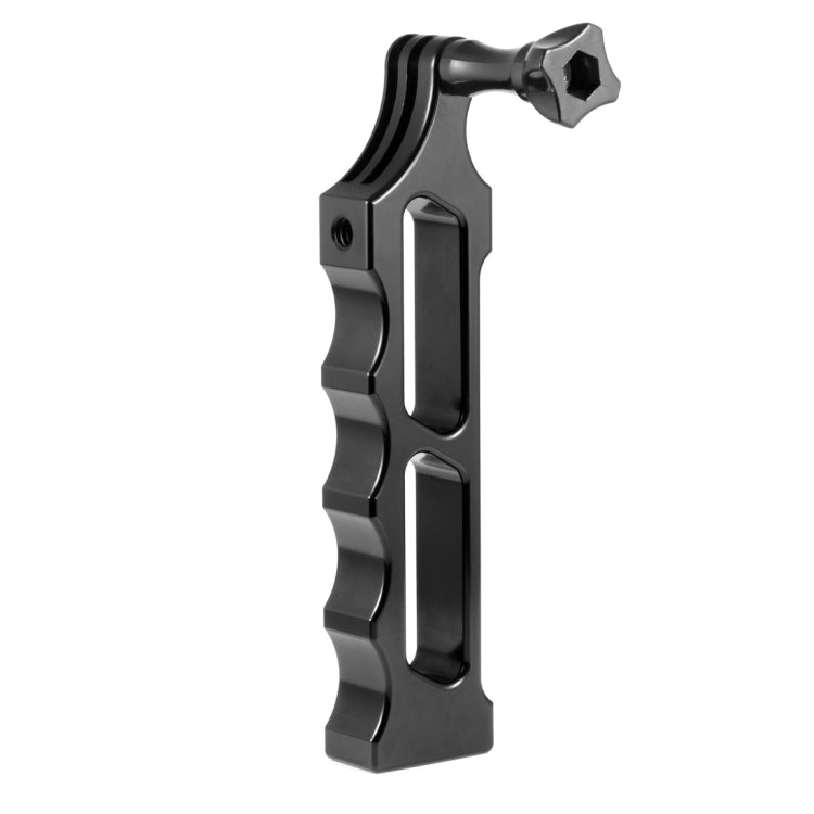 PULUZ Aluminum Alloy Tactical Hand Holder Grip for DJI Osmo Action, GoPro NEW HERO /HERO7 /6 /5 /5 Session /4 Session /4 /3+ /3 /2 /1, Xiaoyi and Other Action Cameras(Black) - Diving Accessories by PULUZ | Online Shopping UK | buy2fix