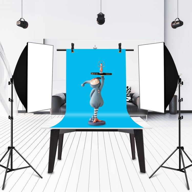 67cm T-Shape Photo Studio Background Support Stand Backdrop Crossbar Bracket with Clips, No Backdrop(Black) - Support Stands by PULUZ | Online Shopping UK | buy2fix