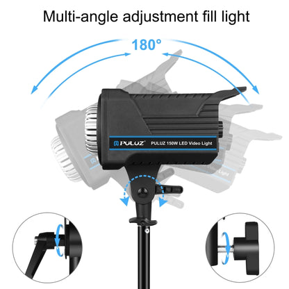 PULUZ 220V 120W Studio Video Light Dual Color Temperature Built-in Dissipate Heat System with Remote Control(US Plug) - Shoe Mount Flashes by PULUZ | Online Shopping UK | buy2fix