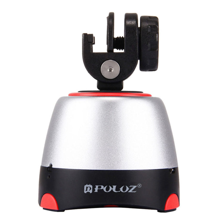 PULUZ Electronic 360 Degree Rotation Panoramic Head with Remote Controller for Smartphones, GoPro, DSLR Cameras(Red) - Tripod Heads by PULUZ | Online Shopping UK | buy2fix