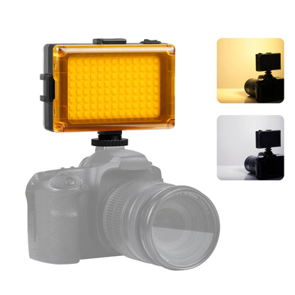 PULUZ Pocket 104 LED 1800LM Professional Vlogging Photography Video & Photo Studio Light with White and Orange Magnet Filters Light Panel for Canon, Nikon, DSLR Cameras -  by PULUZ | Online Shopping UK | buy2fix