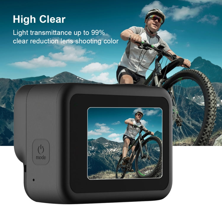 PULUZ for GoPro HERO8 Black Lens + LCD Display 9H 2.5D Tempered Glass Film - Protective Film by PULUZ | Online Shopping UK | buy2fix