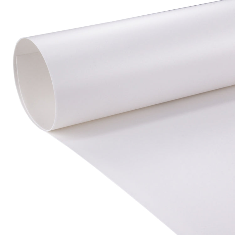 PULUZ Photography Background PVC Paper Kits for Studio Tent Box, Size: 156cm x 80cm(White) - Solid Color by PULUZ | Online Shopping UK | buy2fix