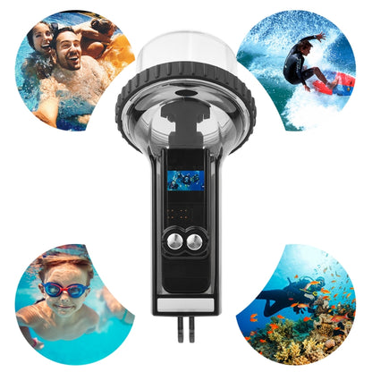 PULUZ 60m Underwater Waterproof Housing Diving Case Cover for DJI Osmo Pocket 2(Black) - Case & Bags by PULUZ | Online Shopping UK | buy2fix