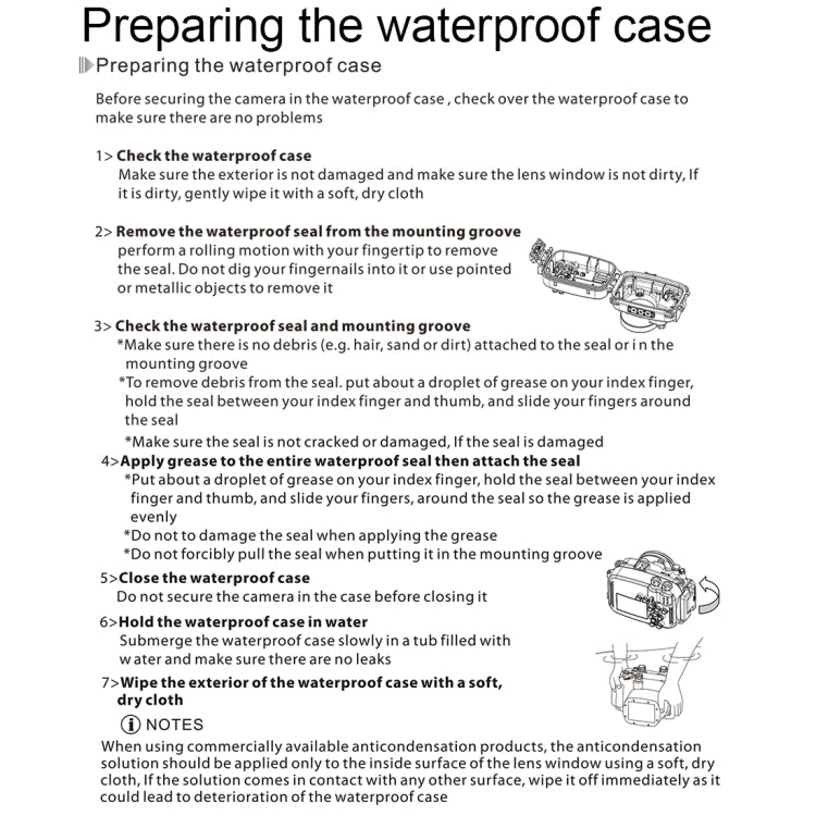 PULUZ 40m Underwater Depth Diving Case Waterproof Camera Housing for Sony A6300 (E PZ 16-50mm F3.5-5.6 OSS)(Black) - Camera Accessories by PULUZ | Online Shopping UK | buy2fix