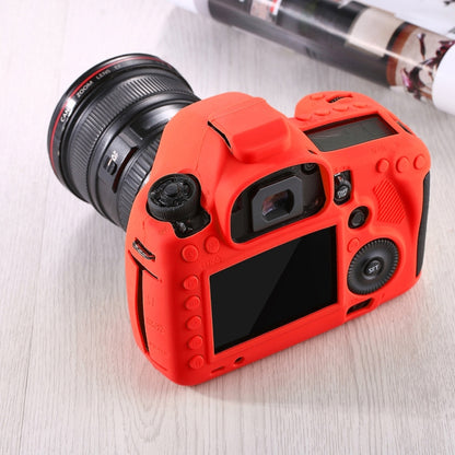 PULUZ Soft Silicone Protective Case for Canon EOS 5D Mark III / 5D3(Red) - Protective Case by PULUZ | Online Shopping UK | buy2fix