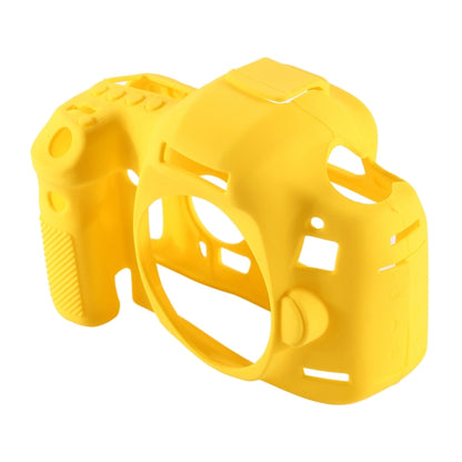 PULUZ Soft Silicone Protective Case for Canon EOS 5D Mark III / 5D3(Yellow) - Protective Case by PULUZ | Online Shopping UK | buy2fix