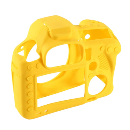 PULUZ Soft Silicone Protective Case for Canon EOS 5D Mark III / 5D3(Yellow) - Protective Case by PULUZ | Online Shopping UK | buy2fix