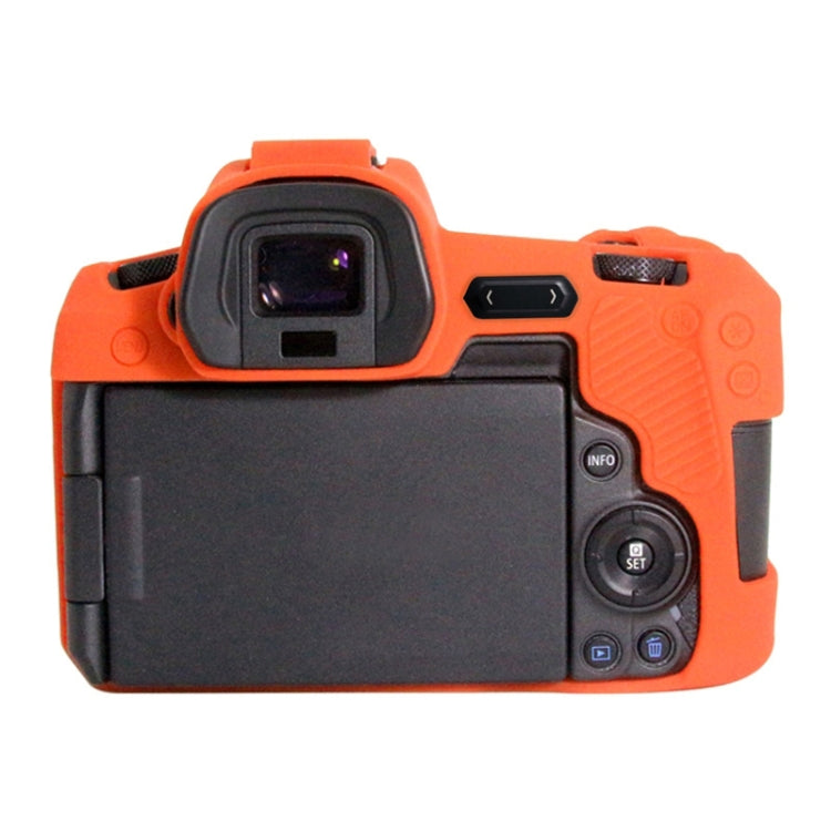 PULUZ Soft Silicone Protective Case for Canon EOS R(Orange) - Protective Case by PULUZ | Online Shopping UK | buy2fix