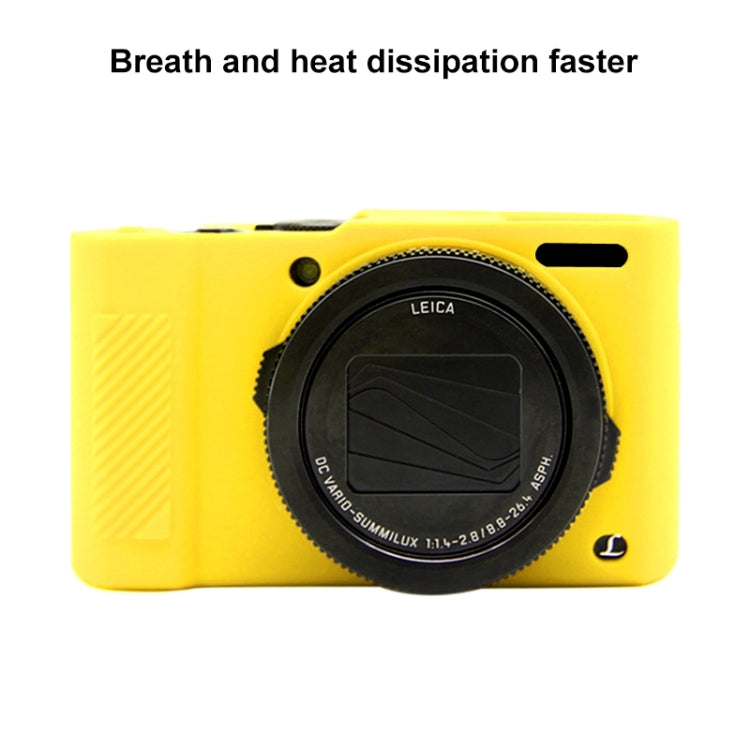 PULUZ Soft Silicone Protective Case for Panasonic Lumix  LX10(Yellow) - Protective Case by PULUZ | Online Shopping UK | buy2fix