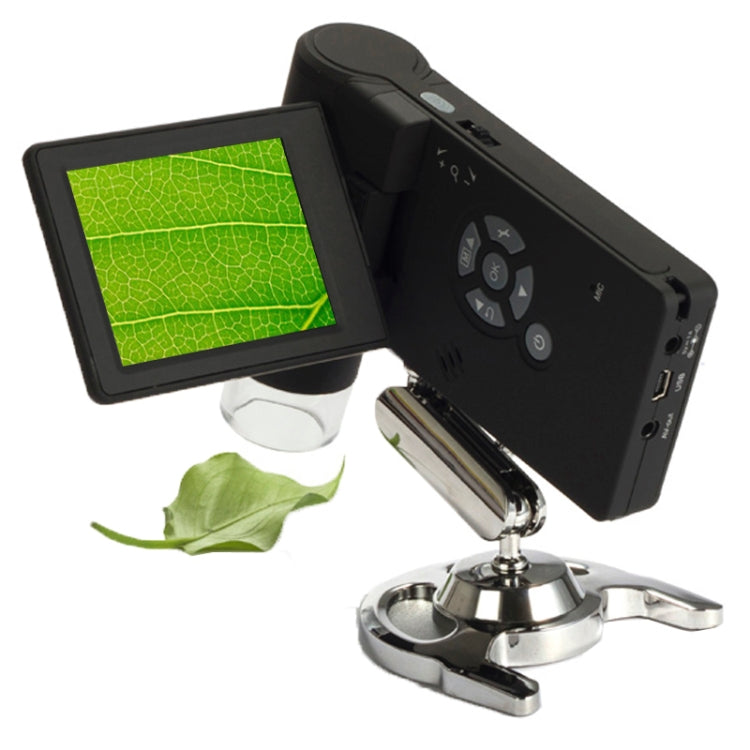 500X 5 Mega Pixels 3 inch LCD Handhold Digital Microscope with 8 LEDs (DMS-039M) - Consumer Electronics by buy2fix | Online Shopping UK | buy2fix