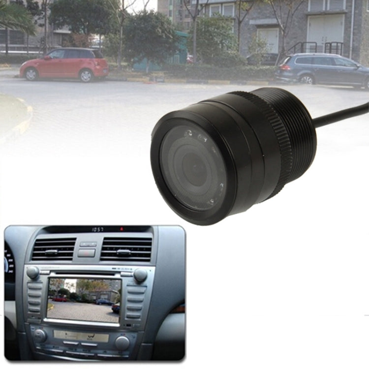 2.4G Wireless DVD Car Rear View Night Vision Reversing Backup Camera , Wide viewing angle: 120°(WX2837BS)(Black) - In Car by buy2fix | Online Shopping UK | buy2fix