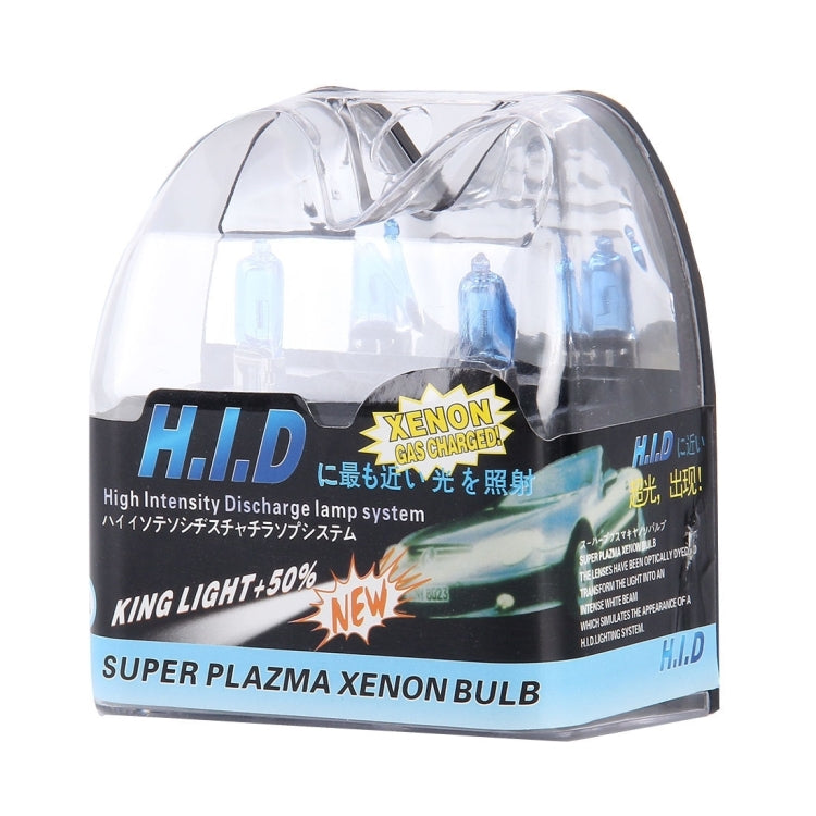 H1 Super White Xenon Bulbs, DC12V 100W 6000K 2400LM - In Car by buy2fix | Online Shopping UK | buy2fix