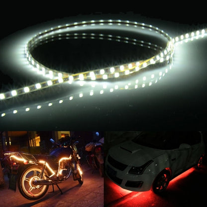 5 PCS Flow Style 45 LED 3528 SMD Waterproof Flexible Car Strip Light for Car Decoration, DC 12V, Length: 45cm - In Car by buy2fix | Online Shopping UK | buy2fix