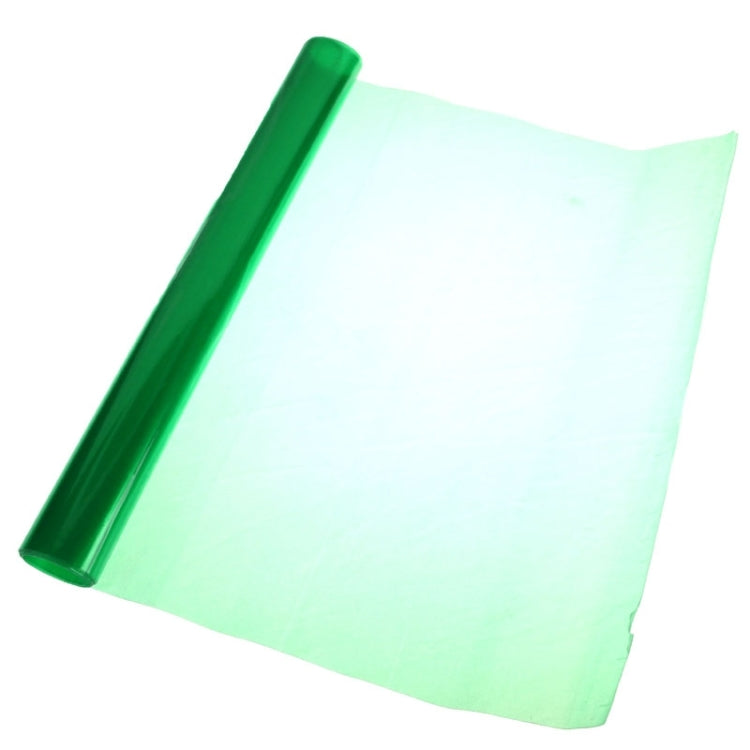 Protective Decoration Bright Surface Car Light Membrane /Lamp Sticker, Size: 195cm x 30cm(Green) - Auto Film by buy2fix | Online Shopping UK | buy2fix