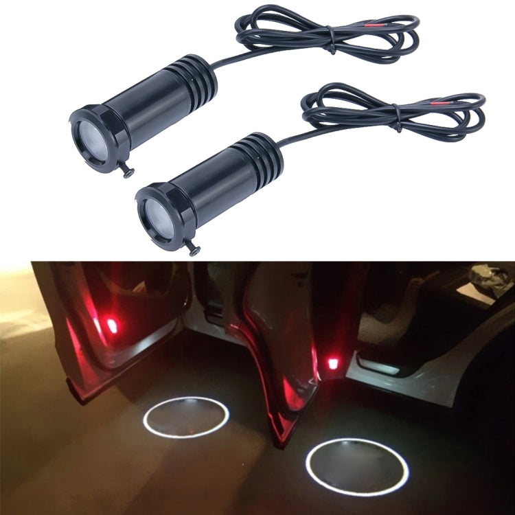 1 Pair Car Door LED Laser Welcome Decorative Light, LED Laser for MAZDA Logo - Door Lights by buy2fix | Online Shopping UK | buy2fix