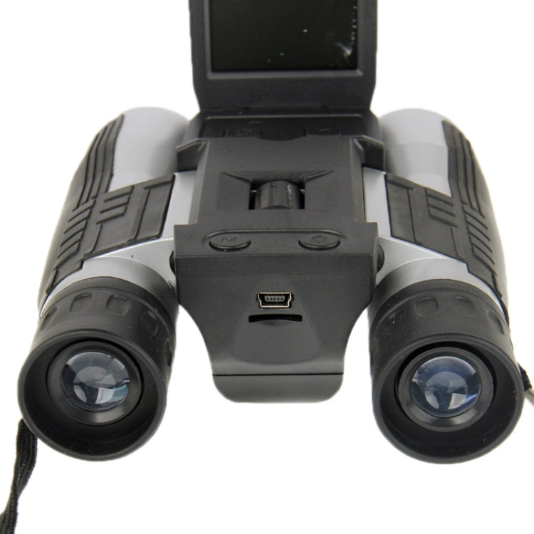 2.0 inch TFT LCD 5MP 12 x 32 Zoom Telescope Binocular Digital Camera(Black) - Binoculars by Zoom | Online Shopping UK | buy2fix