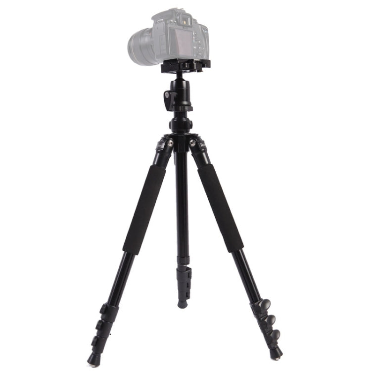 Triopo C-158+KJ-1 Adjustable Portable Aluminum Alloy Tripod - Camera Accessories by TRIOPO | Online Shopping UK | buy2fix