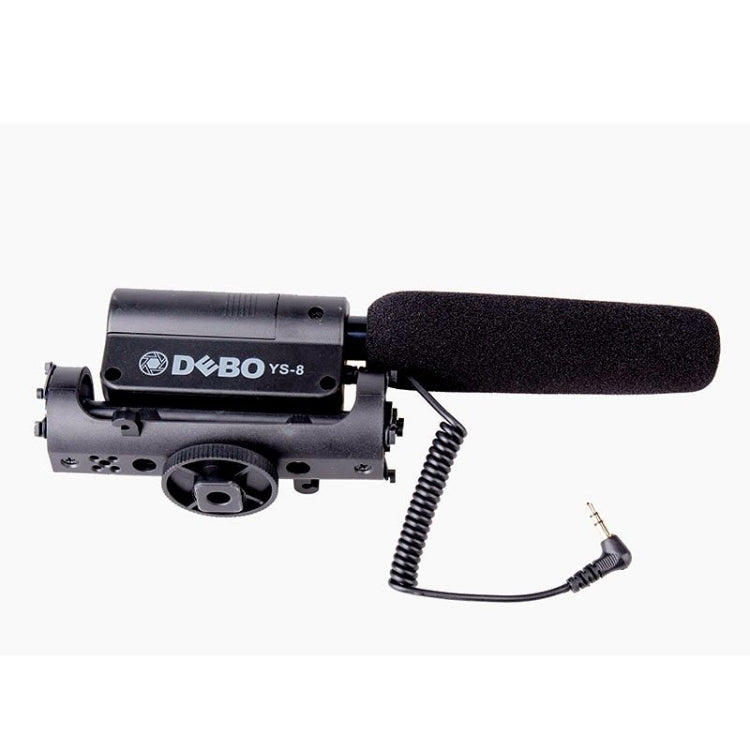 DEBO YS-8 Professional Photography Interview Dedicated Microphone for DSLR & DV Camcorder - Consumer Electronics by DEBO | Online Shopping UK | buy2fix